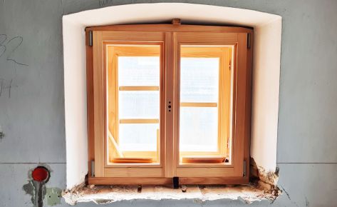 Fenster in historischen Bauten
